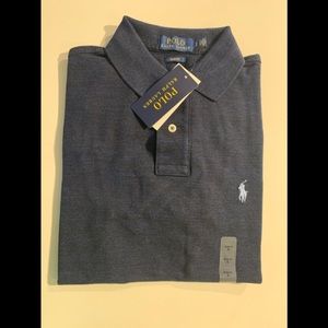 Polo Ralph Lauren Slim Fit Navy Polo NWT